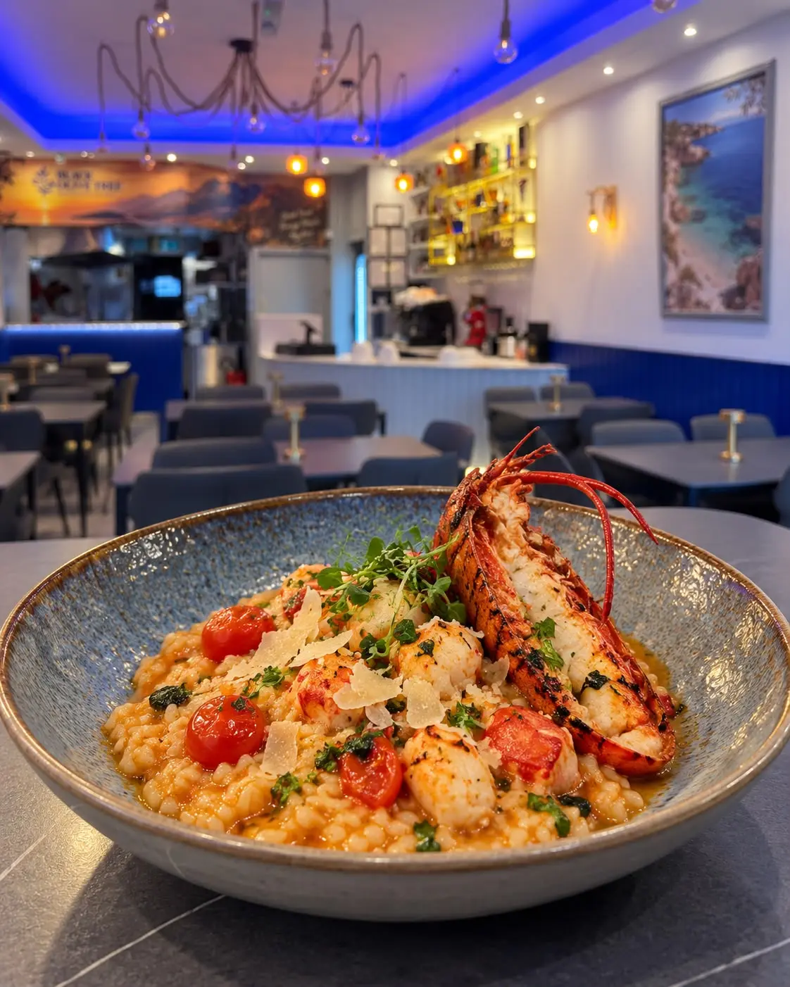Lobster risotto
